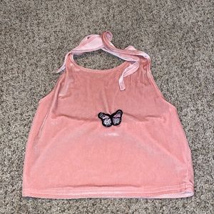 Butterfly croptop
